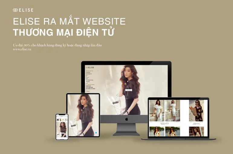 Thời trang Elise chính thức ra mắt Website thương mại điện tử trong mùa dịch - Ảnh 1.