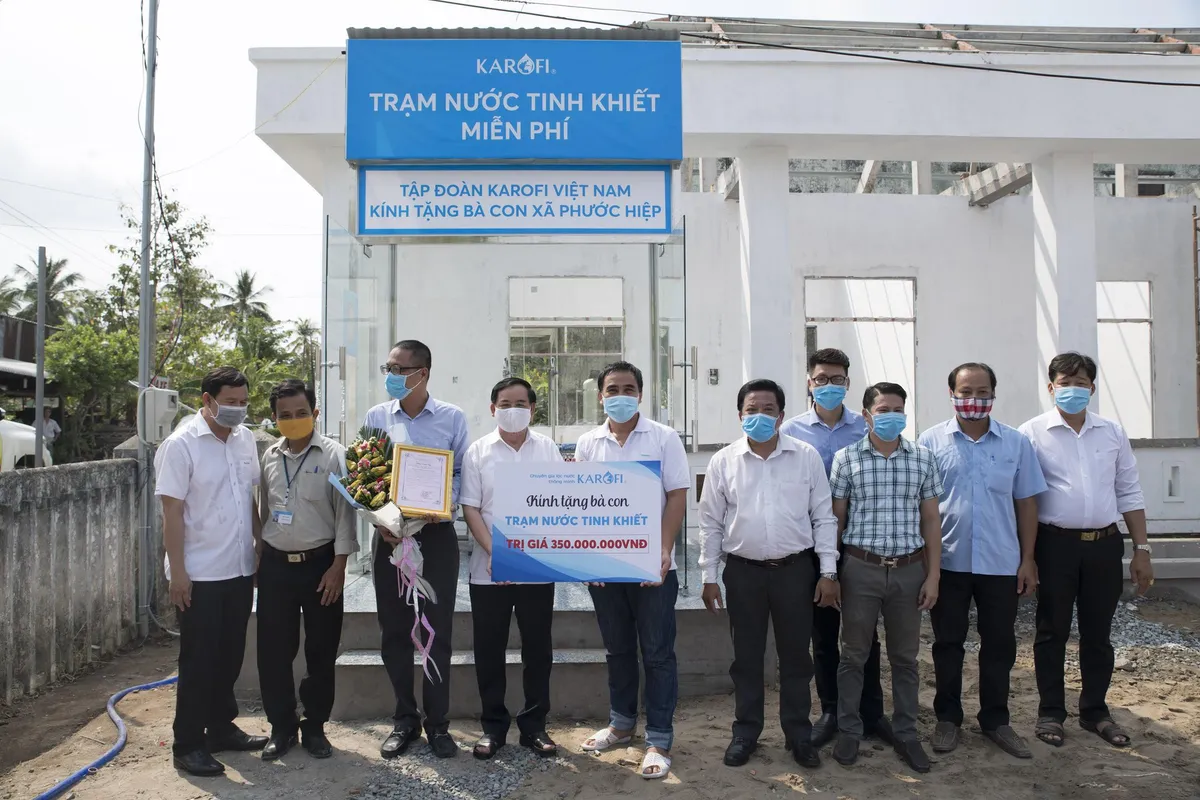 Karofi k&iacute;ch hoạt g&oacute;i t&agrave;i trợ 10 tỷ c&ugrave;ng cả nước đối ph&oacute; dịch bệnh, hạn mặn - Ảnh 3.