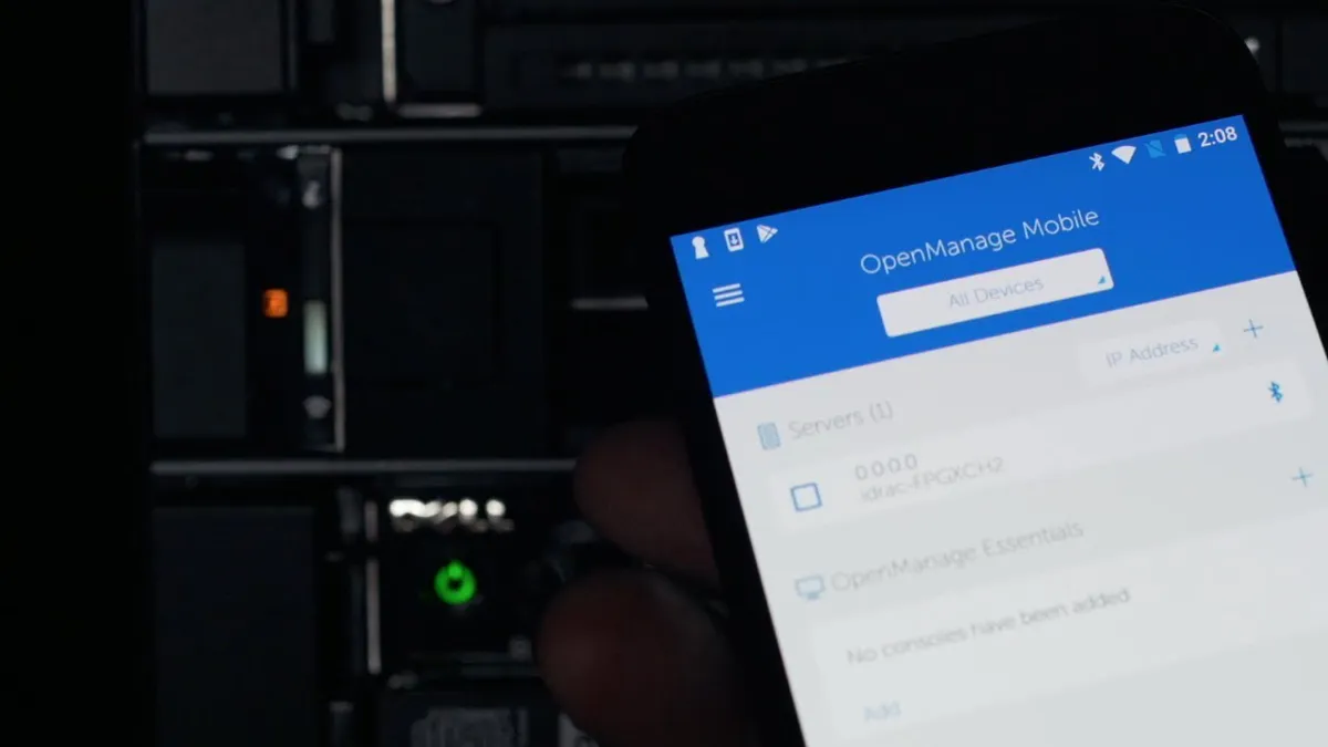 Quản l&yacute; hạ tầng CNTT dễ d&agrave;ng với Dell Technologies OpenManage Mobile - Ảnh 3.