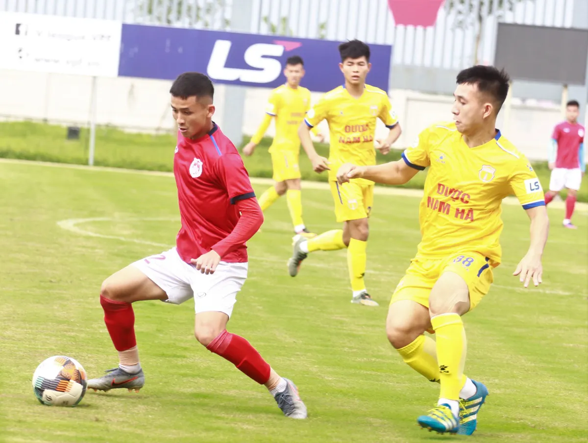 DNH Nam Định thắng CLB Phố Hiến trong trận giao hữu - Ảnh 7. DNH Nam Định thắng CLB Phố Hiến trong trận giao hữu - Ảnh 7.