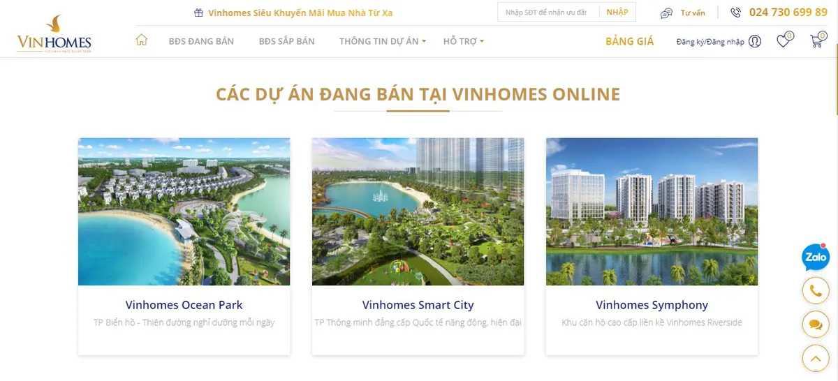 Ra mắt sàn giao dịch bất động sản trực tuyến Vinhomes Online - Ảnh 2.