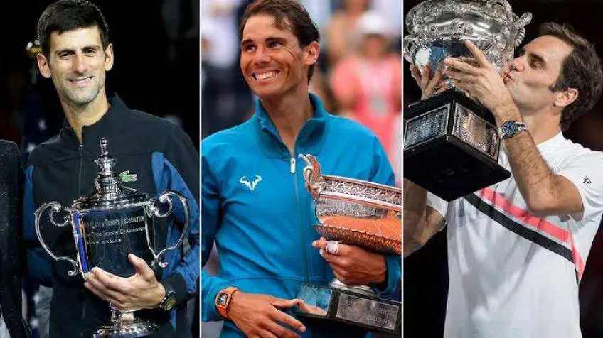 Djokovic tiết lộ những tuyệt kĩ học được từ Nadal và Federer - Ảnh 1. Djokovic tiết lộ những tuyệt kĩ học được từ Nadal và Federer - Ảnh 1.
