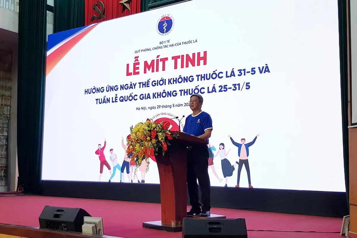 Chung tay đẩy lùi đại dịch thuốc lá, bảo vệ thế hệ trẻ khỏi khói thuốc - Ảnh 1.