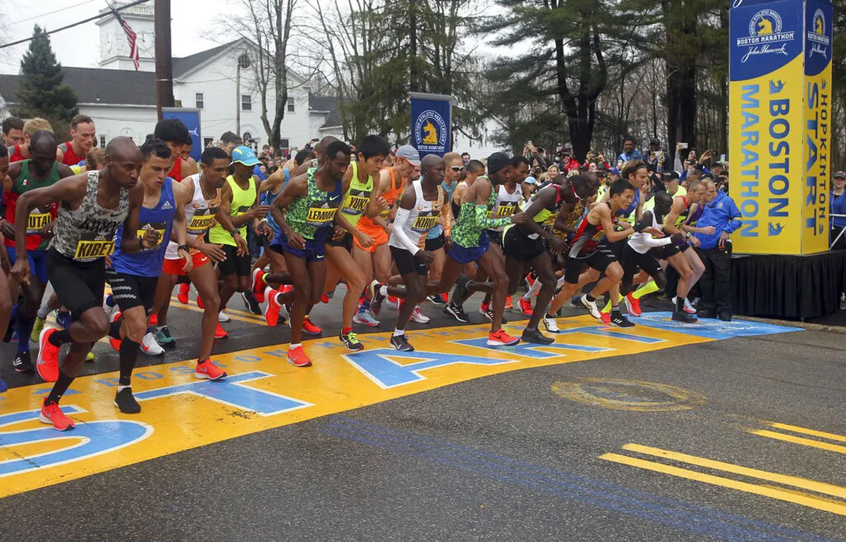 Giải Marathon Boston bị hủy lần đầu tiên sau 124 năm - Ảnh 1. Giải Marathon Boston bị hủy lần đầu tiên sau 124 năm - Ảnh 1.