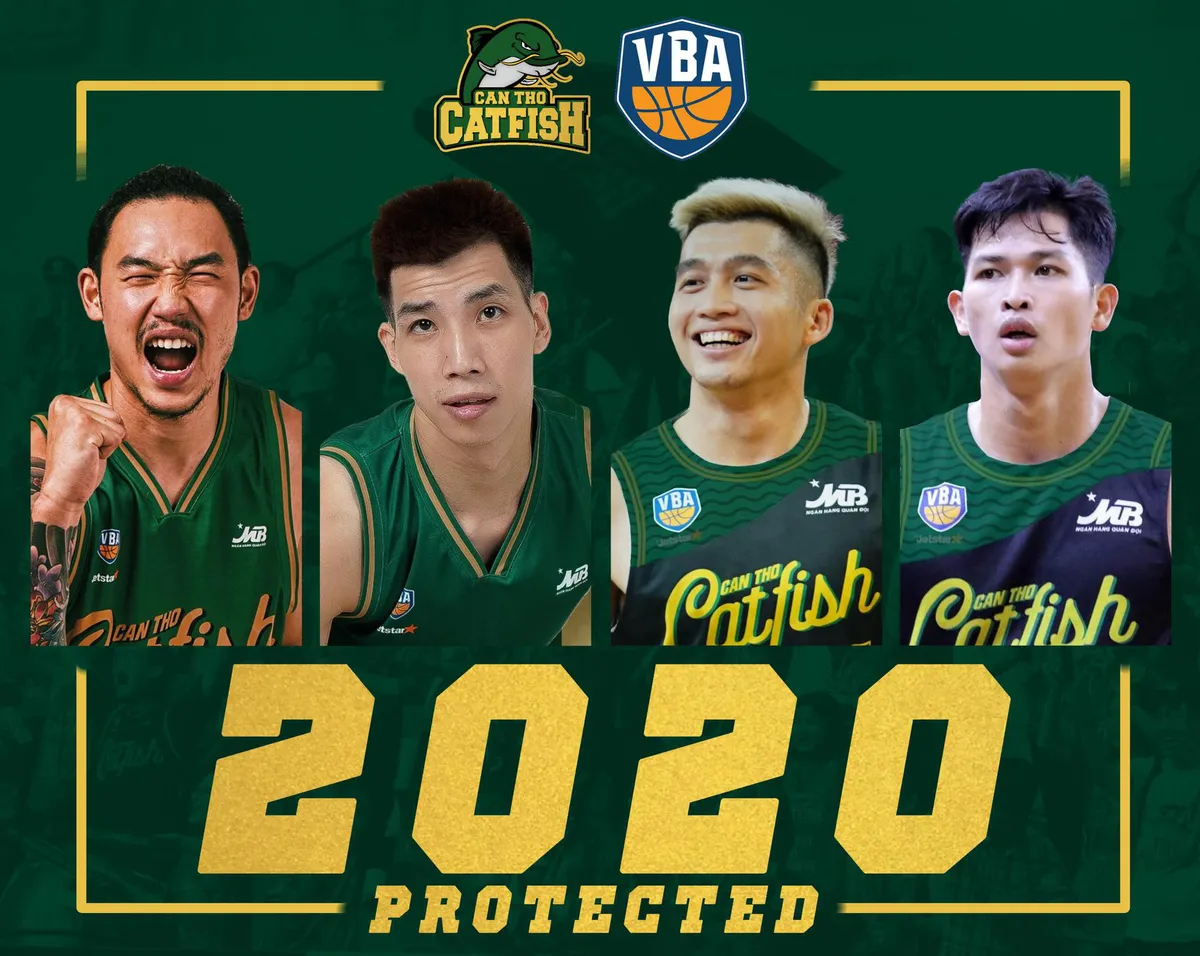 Thêm 4 đội bóng công bố bản danh sách các cầu thủ bảo vệ tại VBA 2020 - Ảnh 1. Thêm 4 đội bóng công bố bản danh sách các cầu thủ bảo vệ tại VBA 2020 - Ảnh 1.