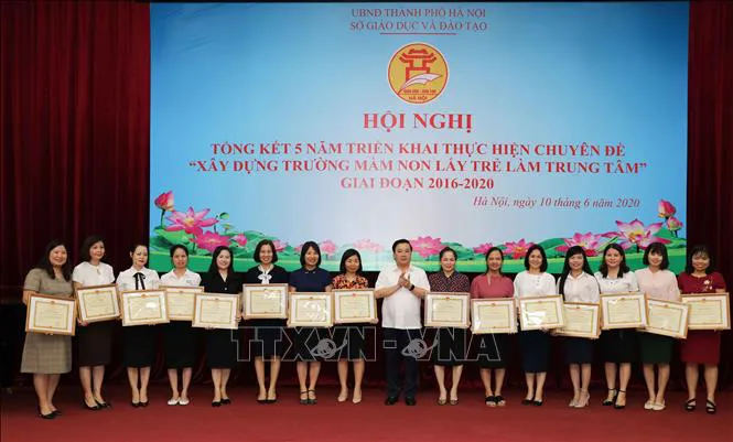 H&agrave; Nội x&acirc;y dựng trường mầm non lấy trẻ l&agrave;m trung t&acirc;m - Ảnh 1.