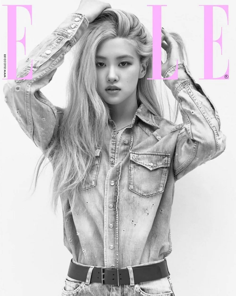 Rosé (BLACKPINK) biến hóa khác thường trên Elle - Ảnh 4.