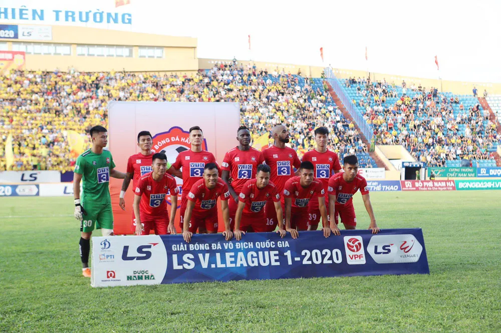 Ch&ugrave;m ảnh: DNH Nam Định thất bại trước CLB Hải Ph&ograve;ng tại Thi&ecirc;n Trường (V&ograve;ng 6 V.League 2020) - Ảnh 3.