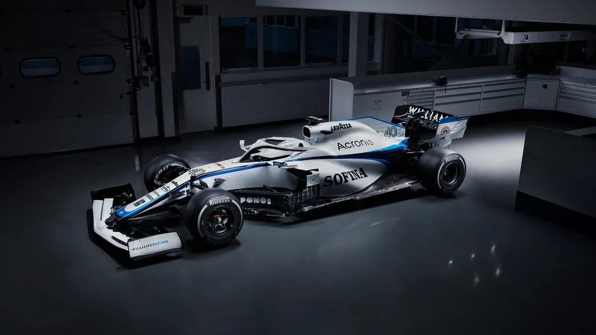 Đội đua Williams công bố thiết kế xe mới cho mùa giải 2020 - Ảnh 2. Đội đua Williams công bố thiết kế xe mới cho mùa giải 2020 - Ảnh 2.