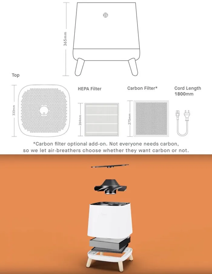 M&aacute;y lọc kh&ocirc;ng kh&iacute; Sqair &ndash; Smart Air: Giải ph&aacute;p h&iacute;t thở kh&ocirc;ng kh&iacute; sạch m&agrave; kh&ocirc;ng cần bỏ ra h&agrave;ng chục triệu đồng - Ảnh 2.