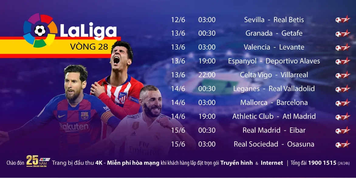 La Liga trở lại trọn vẹn trên VTVcab - Ảnh 1.