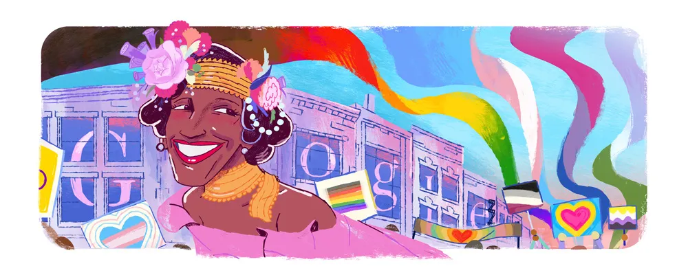 Google vinh danh Marsha P. Johnson - người tiên phong đòi quyền cho cộng đồng LGBTQ+ - Ảnh 1.