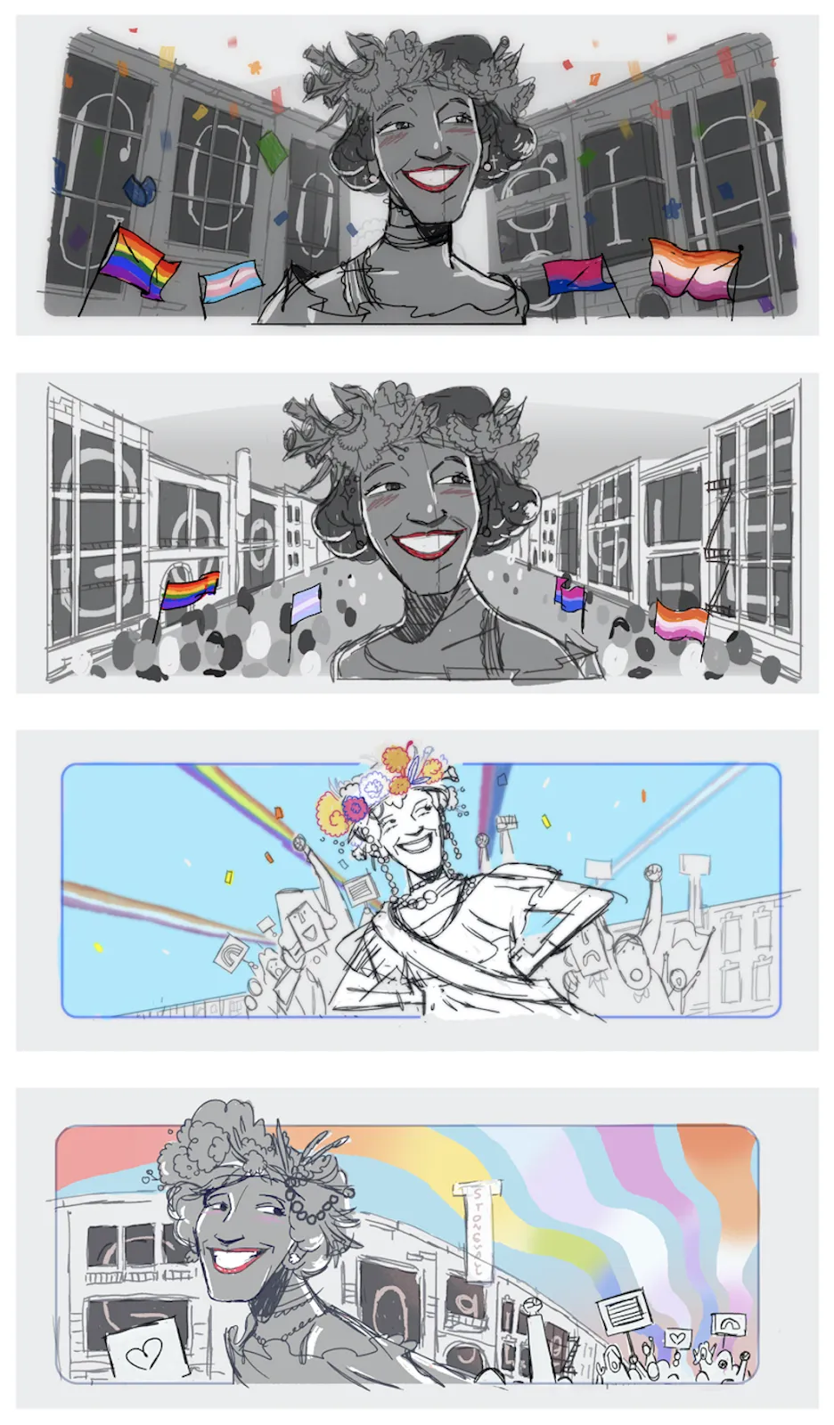 Google vinh danh Marsha P. Johnson - người tiên phong đòi quyền cho cộng đồng LGBTQ+ - Ảnh 2.