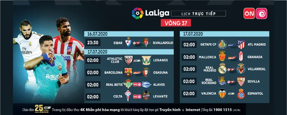 Vòng 37 La Liga: Quyết định ngôi vương? - Ảnh 2.