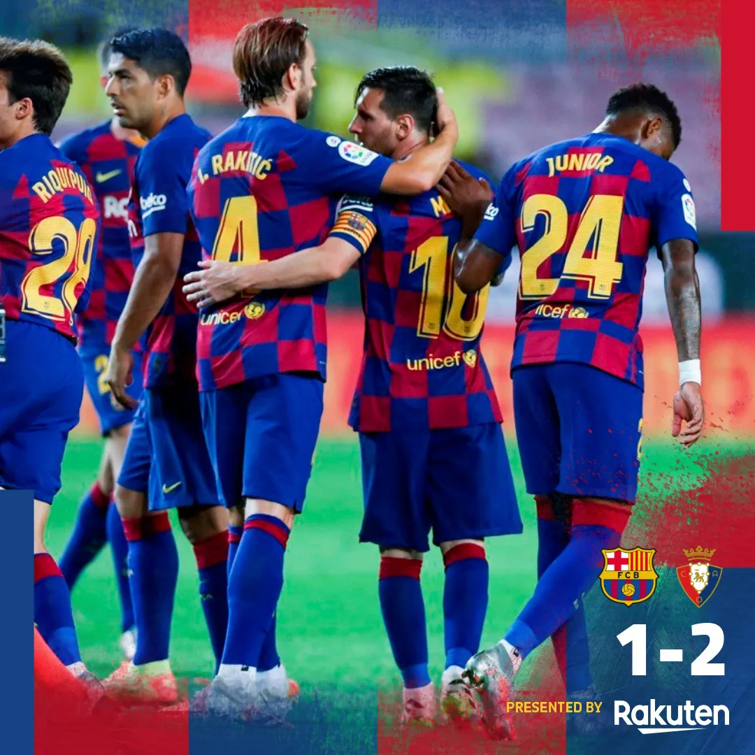 Barcelona 1-2 Osasuna: Nỗi buồn nhân đôi (Vòng 37 La Liga) - Ảnh 4. Barcelona 1-2 Osasuna: Nỗi buồn nhân đôi (Vòng 37 La Liga) - Ảnh 4.