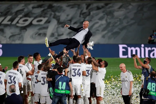 Zinedine Zidane - vị HLV chinh phục c&aacute;c danh hiệu c&ugrave;ng Real Madrid - Ảnh 2.