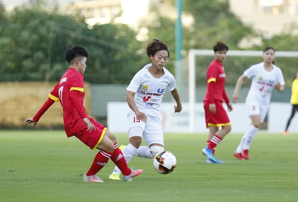 Thắng nghẹt thở Hà Nội I Watabe, Than KSVN vào chung kết giải bóng đá nữ Cúp Quốc gia 2020 - Ảnh 14.