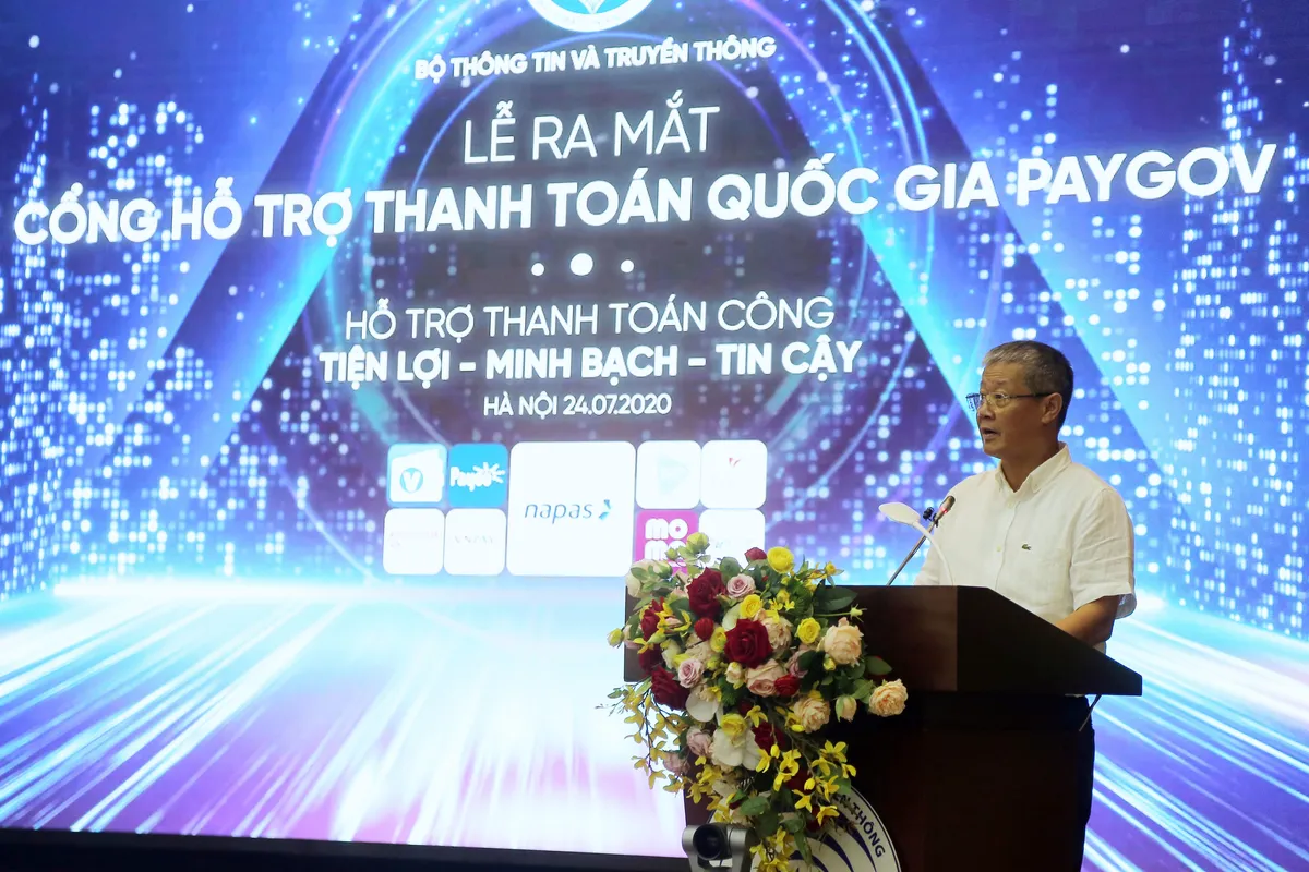 Ra mắt cổng hỗ trợ thanh toán quốc gia PayGov, giúp thanh toán dịch vụ công thuận tiện hơn - Ảnh 1.