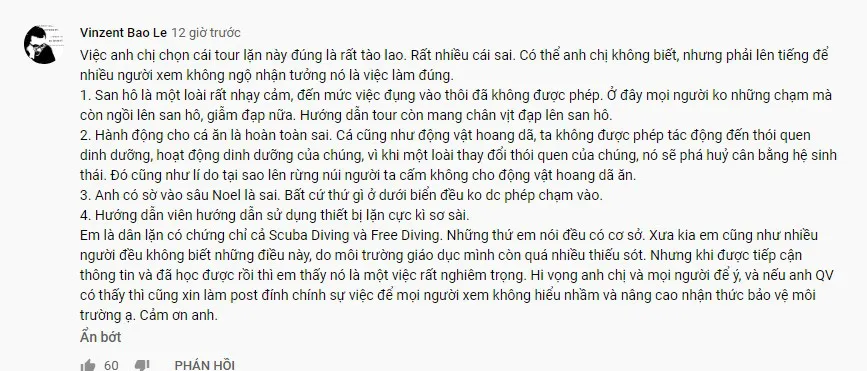 Quang Vinh, Phạm Quỳnh Anh bị chỉ trích vì ngồi trên tảng san hô sống - Ảnh 1.