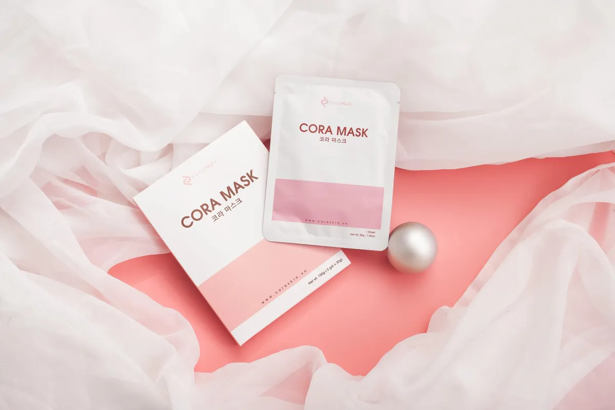 Mặt nạ M&agrave;ng kh&oacute;a trắng Cora Skin - Da đẹp chỉ sau 4 tuần - Ảnh 1.