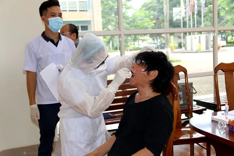 ĐT U22 Việt Nam nghiêm túc thực hiện kiểm tra y tế trong ngày hội quân - Ảnh 17. ĐT U22 Việt Nam nghiêm túc thực hiện kiểm tra y tế trong ngày hội quân - Ảnh 17.