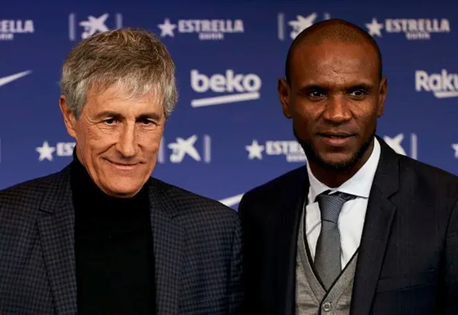 Barcelona sa thải giám đốc thể thao Eric Abidal - Ảnh 1.