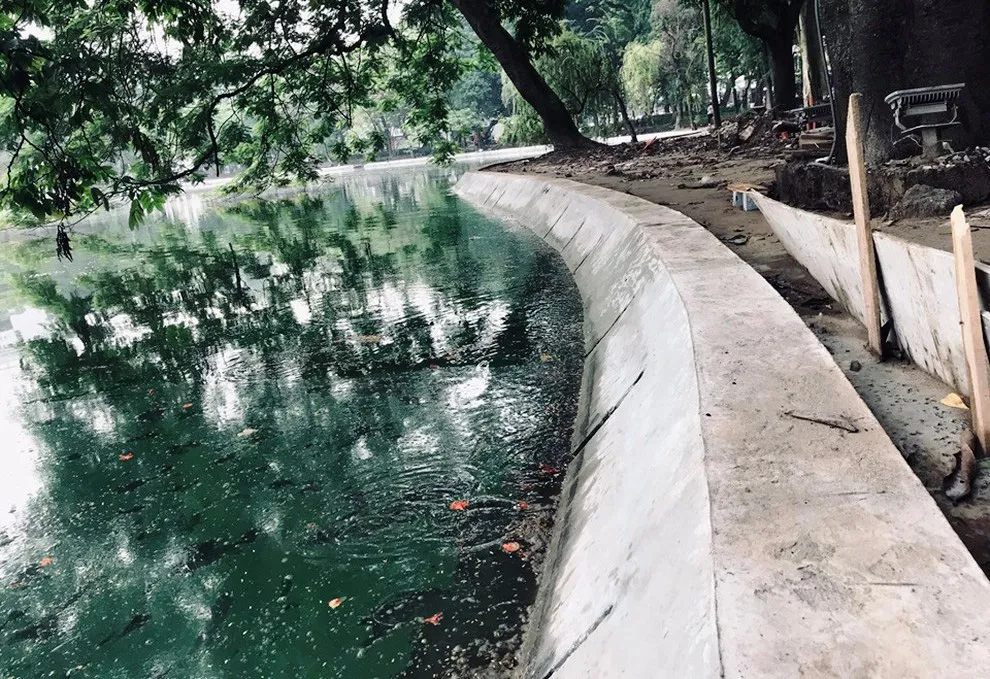 Hoàn thành công trình kè hồ Hoàn Kiếm sau 65 ngày thi công - Ảnh 7.