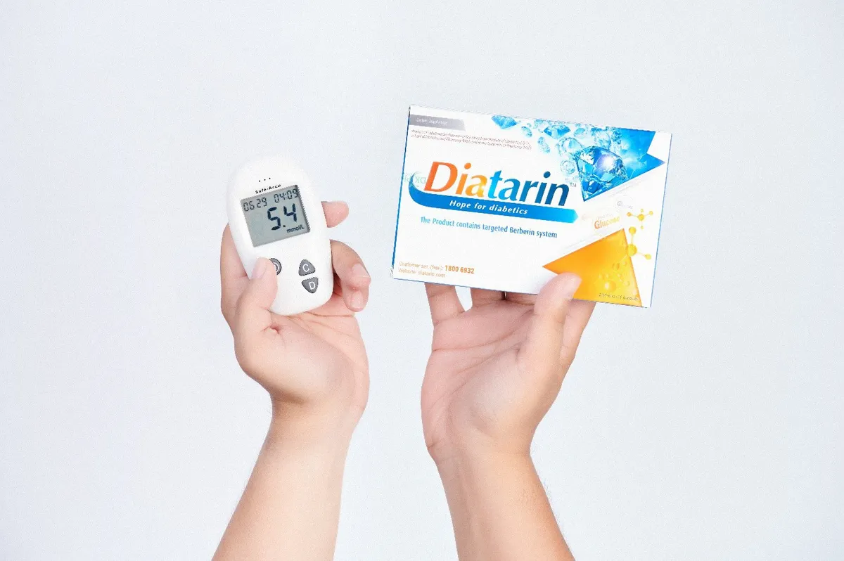 TPBVSK Diatarin hỗ trợ giảm đường huyết, giảm nguy cơ biến chứng tim mạch do đái tháo đường - Ảnh 2.