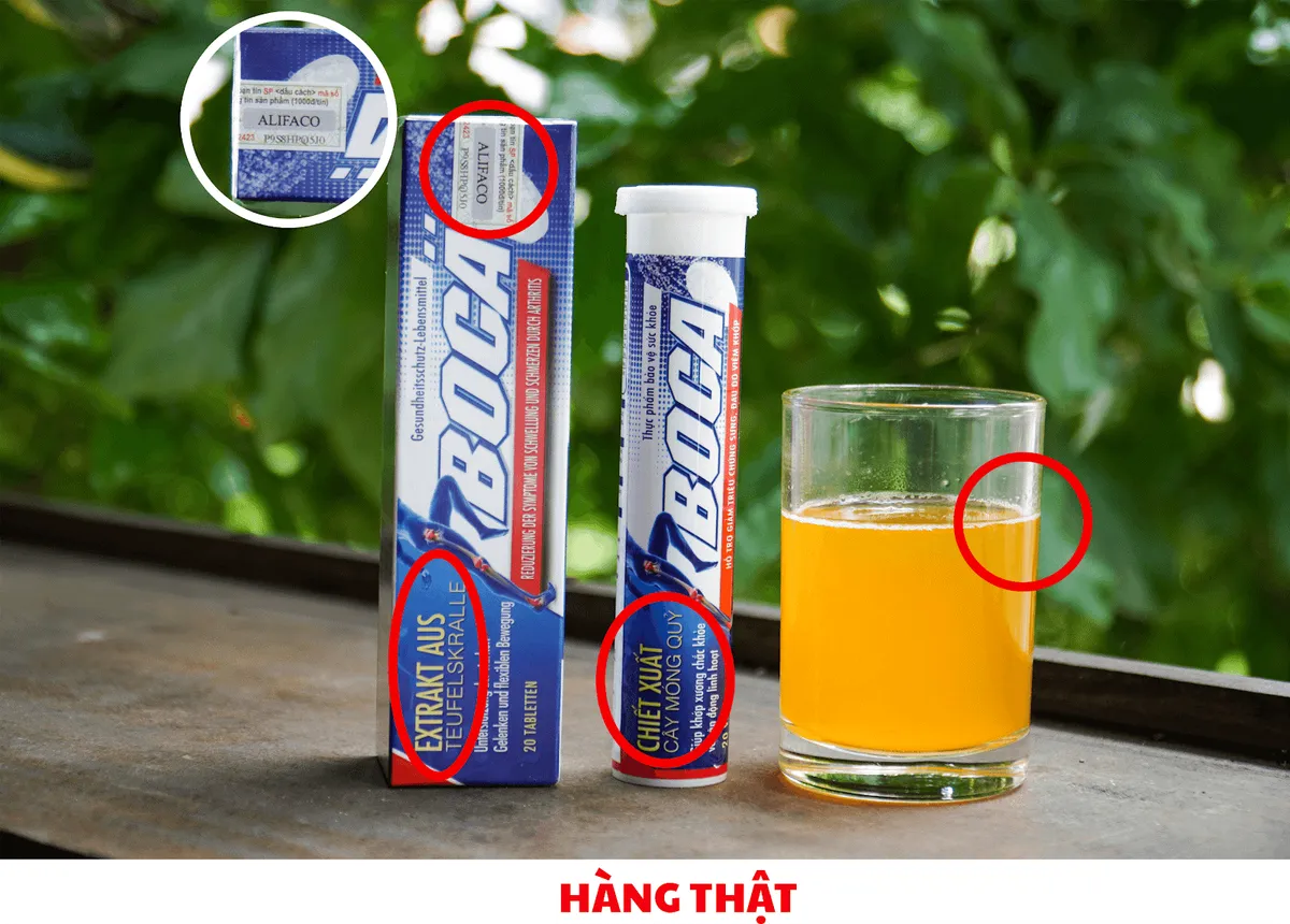 Cảnh báo xuất hiện hàng giả, hàng nhái của viên sủi Boca - Ảnh 4.