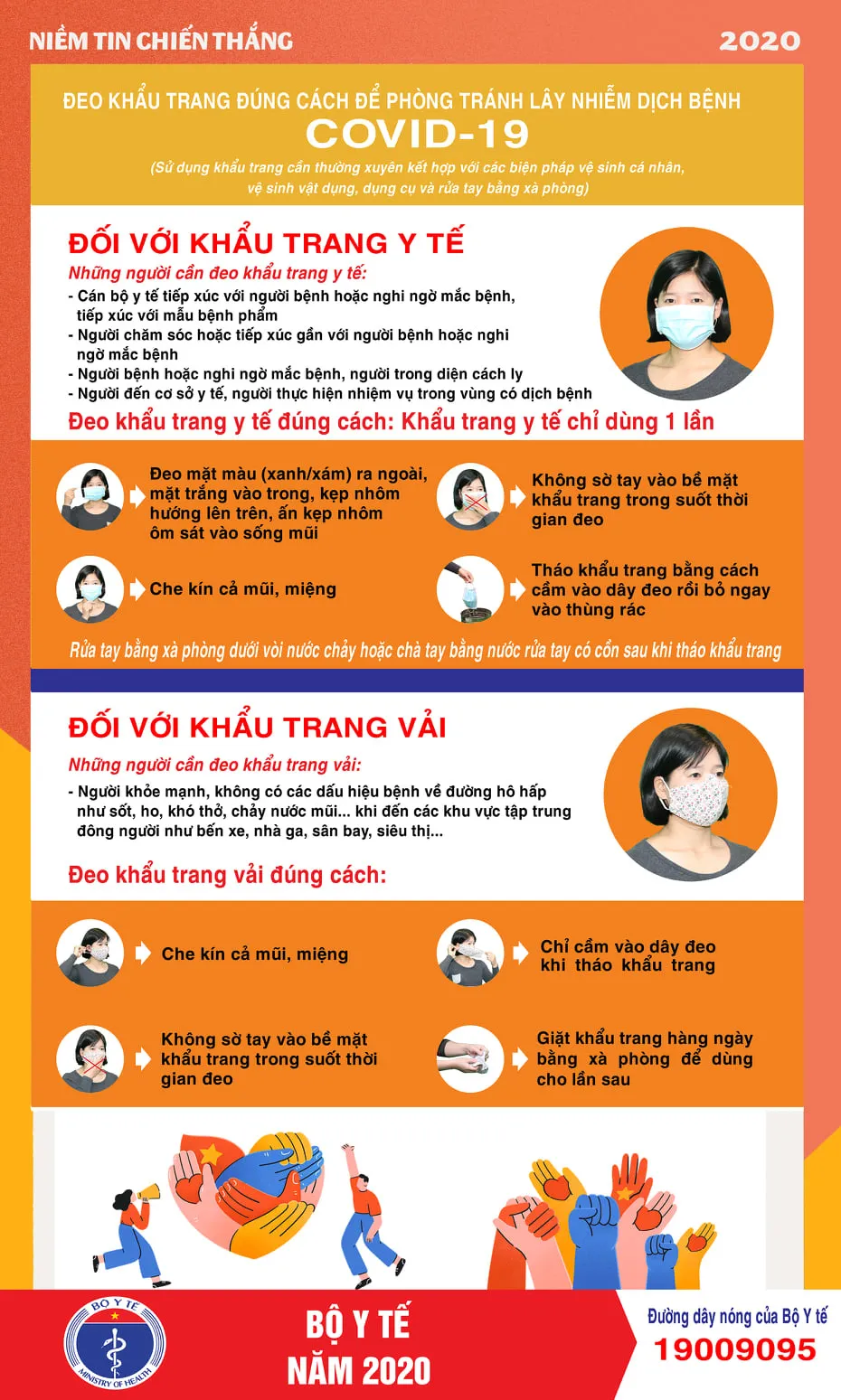 Bộ Y tế truyền đi thông điệp Bạn vẫn đẹp khi đeo khẩu trang - Ảnh 1.