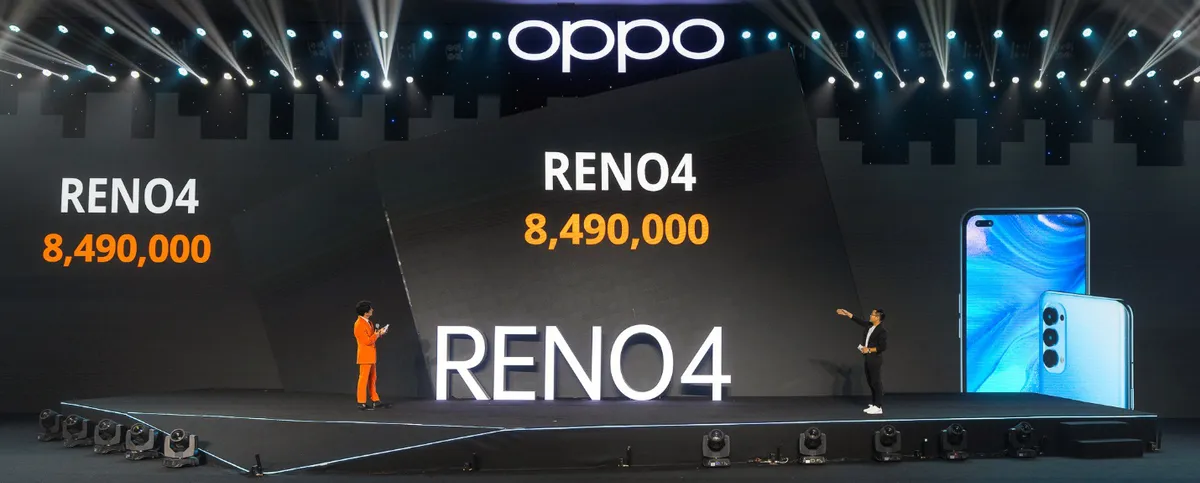 OPPO Reno4 và Reno4 Pro bất ngờ có giá cực tốt, khuấy động thị trường smartphone - Ảnh 1. OPPO Reno4 và Reno4 Pro bất ngờ có giá cực tốt, khuấy động thị trường smartphone - Ảnh 1.