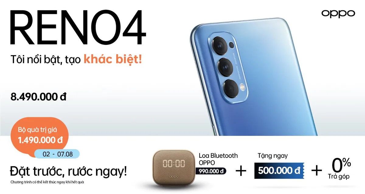 OPPO Reno4 và Reno4 Pro bất ngờ có giá cực tốt, khuấy động thị trường smartphone - Ảnh 3. OPPO Reno4 và Reno4 Pro bất ngờ có giá cực tốt, khuấy động thị trường smartphone - Ảnh 3.