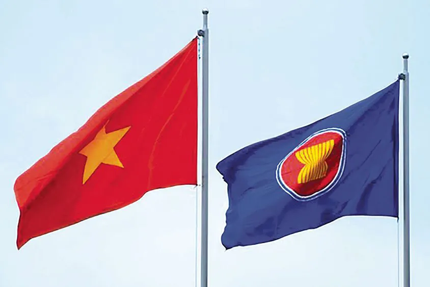 Phát hành bộ tem “Việt Nam Chào mừng năm ASEAN” - Ảnh 2.