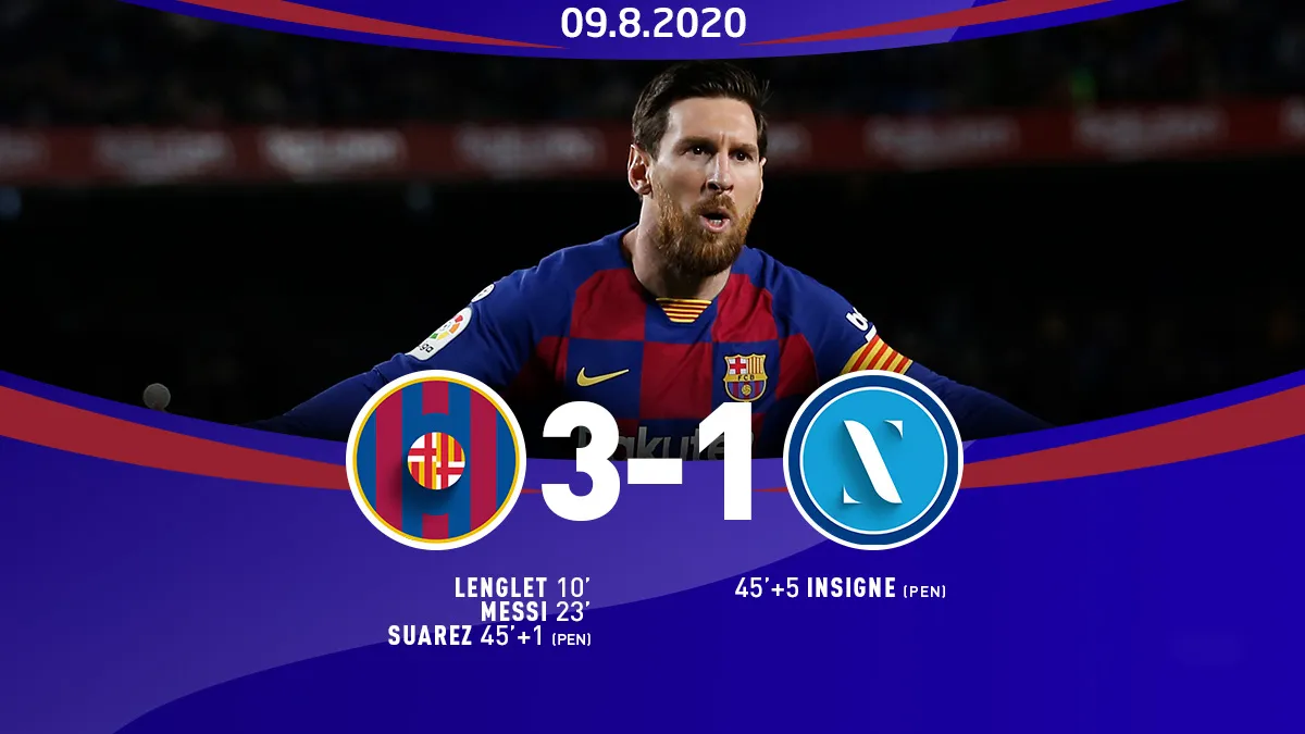 Kết quả Champions League hôm nay (9/8): Barca 3-1 Napoli, Bayern Munich 4-1 Chelsea - Ảnh 2.