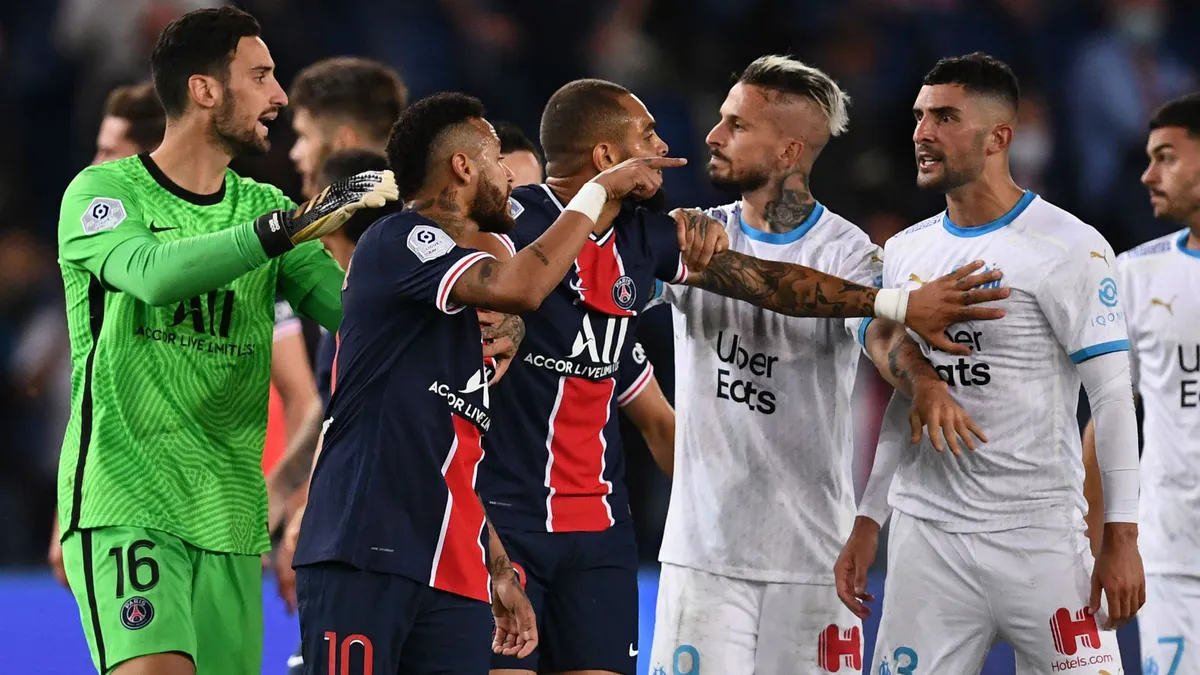 Neymar, Di Maria trở lại, PSG vẫn thất bại trước Marseille - Ảnh 3. Neymar, Di Maria trở lại, PSG vẫn thất bại trước Marseille - Ảnh 3.