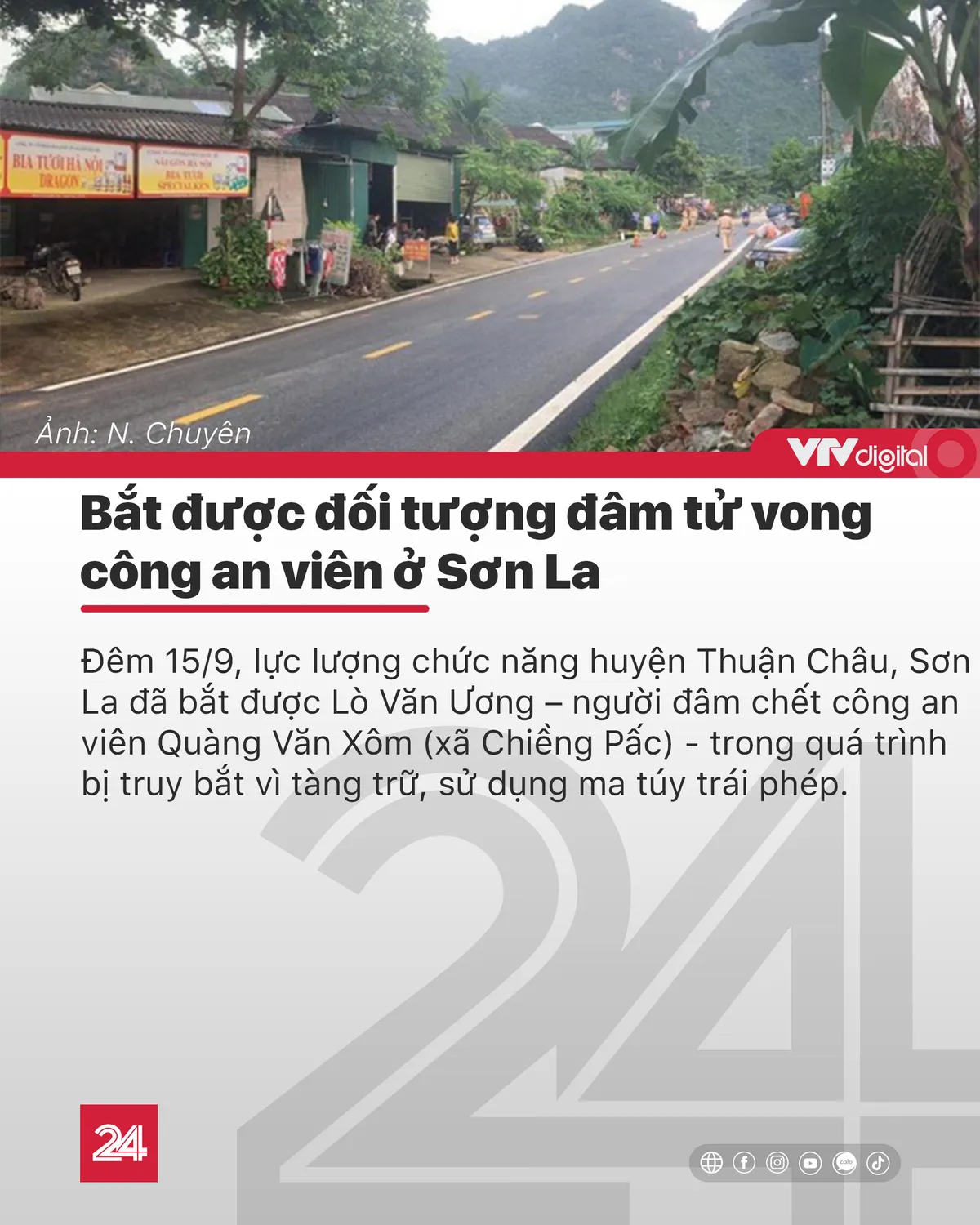 Tin nóng đầu ngày 16/9: Bắt được đối tượng đâm tử vong công an viên - Ảnh 4.
