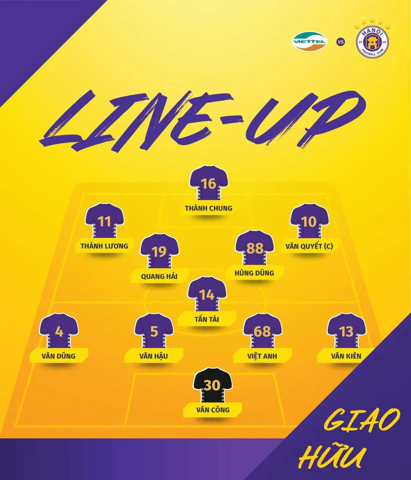 CLB Viettel 1-3 CLB Hà Nội: Văn Hậu trở lại, Thành Chung tỏa sáng trong vai trò mới - Ảnh 2. CLB Viettel 1-3 CLB Hà Nội: Văn Hậu trở lại, Thành Chung tỏa sáng trong vai trò mới - Ảnh 2.