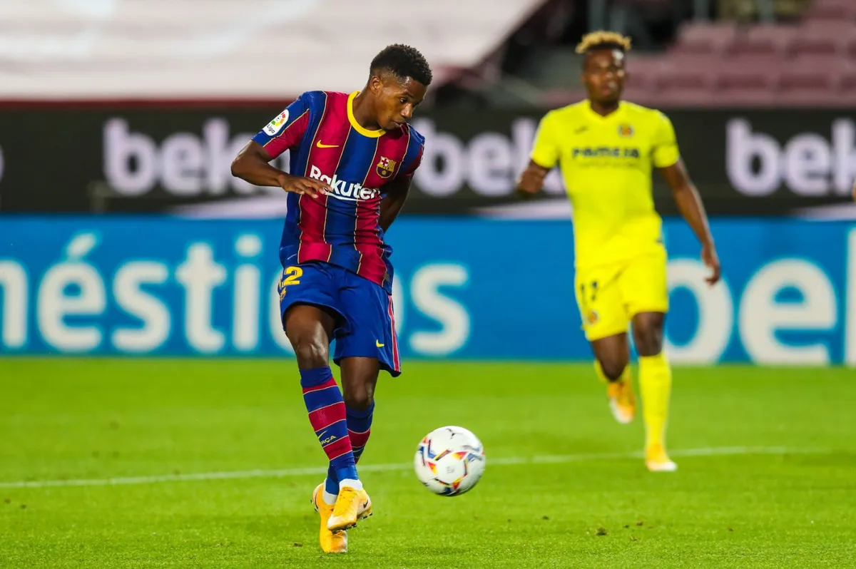 Barcelona 4-0 Villarreal: Ansu Fati rực sáng, Barca khởi đầu ấn tượng! - Ảnh 1. Barcelona 4-0 Villarreal: Ansu Fati rực sáng, Barca khởi đầu ấn tượng! - Ảnh 1.
