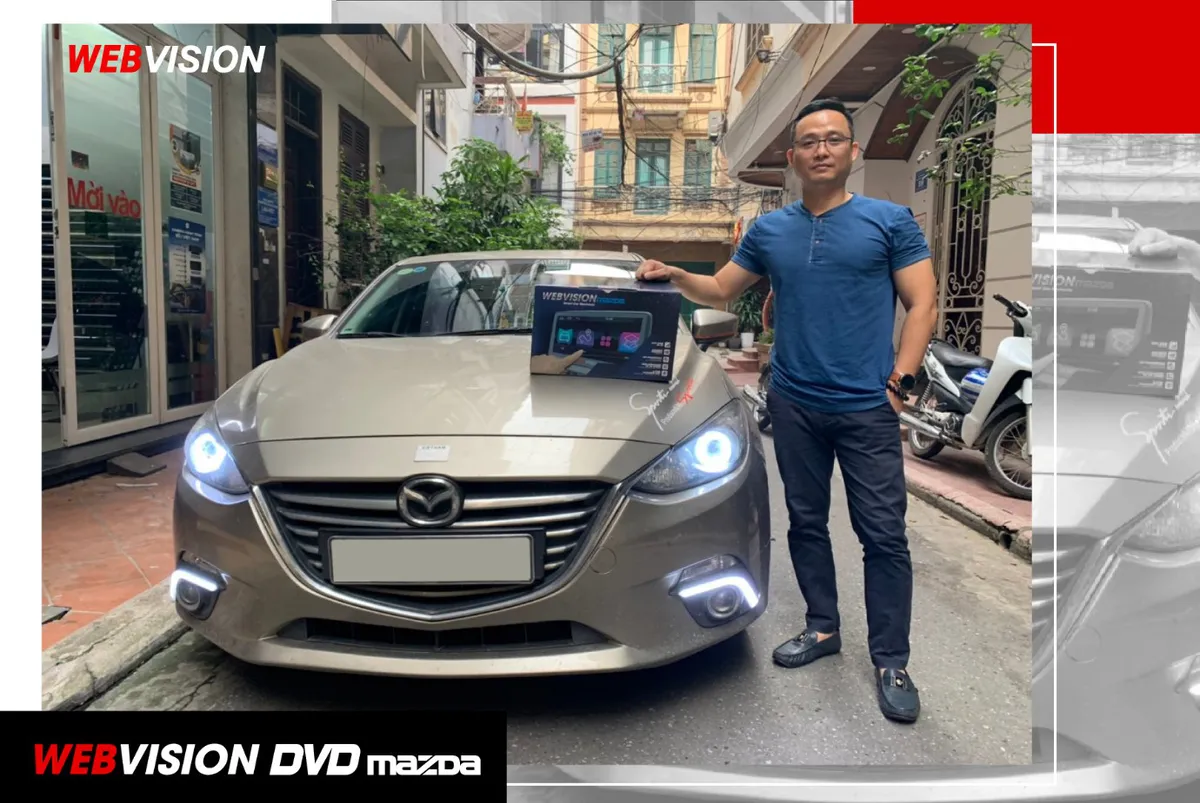 Webvision DVD Mazda - nâng cấp tiện ích, nâng tầm xe sang - Ảnh 1.