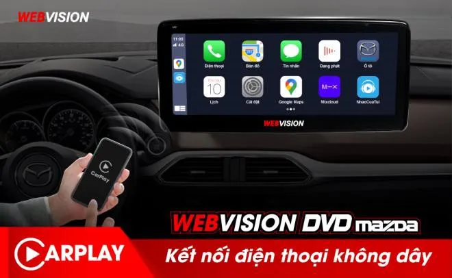 Webvision DVD Mazda - nâng cấp tiện ích, nâng tầm xe sang - Ảnh 2.