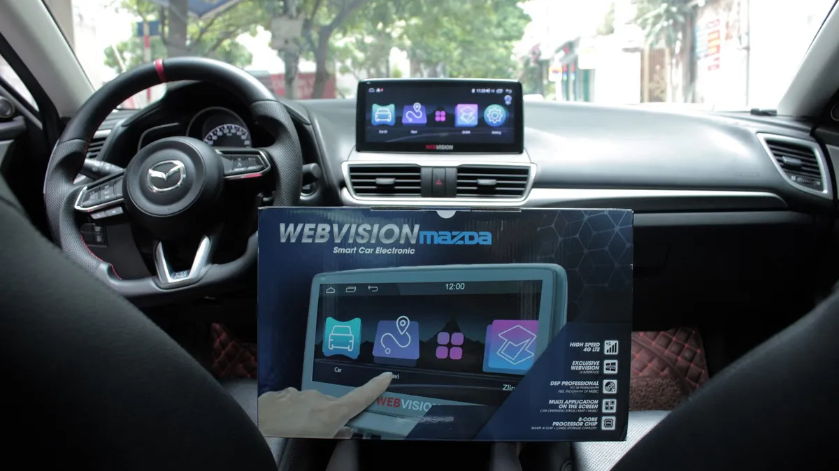 Webvision DVD Mazda - nâng cấp tiện ích, nâng tầm xe sang - Ảnh 4.