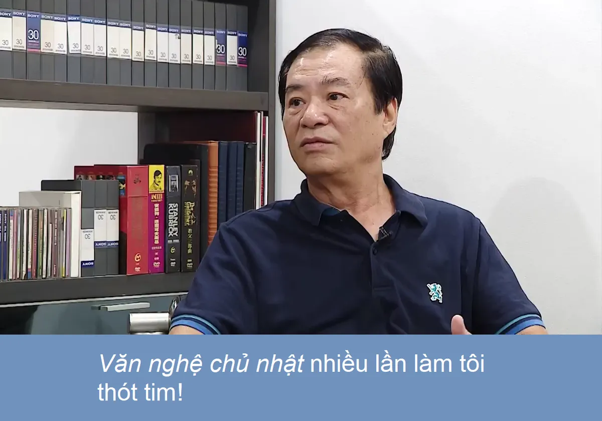 NSND Khải Hưng: Văn nghệ chủ nhật nhiều lần làm tôi thót tim - Ảnh 2.