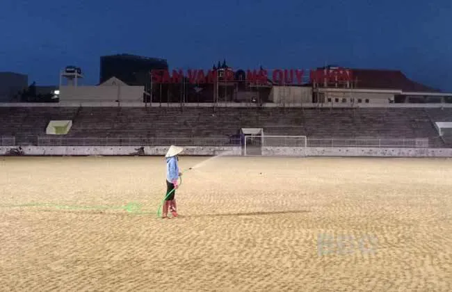 CLB Topeland Bình Định phải mượn sân đến hết vòng 4 V.League 2021 - Ảnh 1. CLB Topeland Bình Định phải mượn sân đến hết vòng 4 V.League 2021 - Ảnh 1.