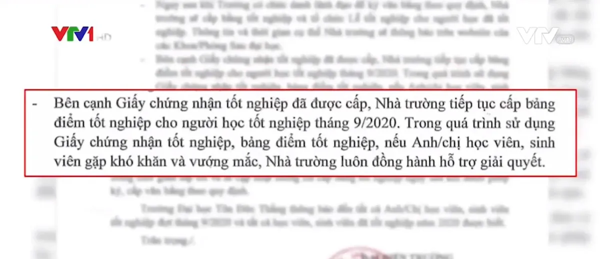 Hơn 2.000 sinh viên ĐH Tôn Đức Thắng hoang mang chưa biết khi nào nhận bằng tốt nghiệp - Ảnh 1.