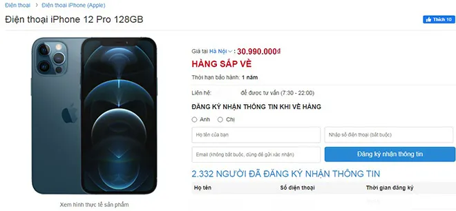 iPhone 12 có cháy hàng dịp Tết? - Ảnh 1.