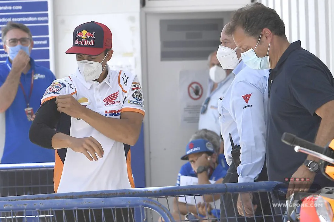 MotoGP: Marc Marquez vẫn chưa hồi phục chấn thương - Ảnh 1. MotoGP: Marc Marquez vẫn chưa hồi phục chấn thương - Ảnh 1.