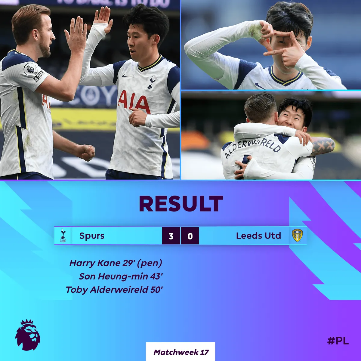 Tottenham 3-0 Leeds Utd: Bộ đôi Kane - Son tiếp tục tỏa sáng! - Ảnh 3. Tottenham 3-0 Leeds Utd: Bộ đôi Kane - Son tiếp tục tỏa sáng! - Ảnh 3.