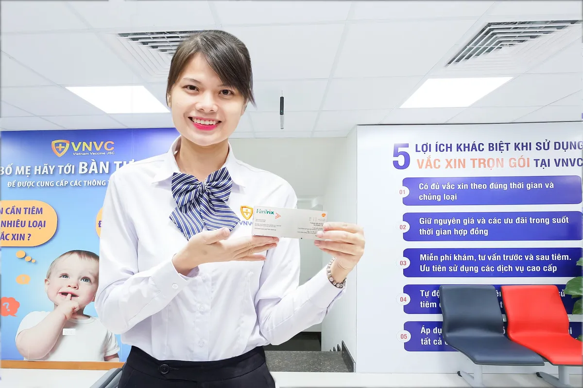 Việt Nam đã có vaccine mới phòng bệnh thủy đậu cho trẻ từ 9 tháng tuổi - Ảnh 1. Việt Nam đã có vaccine mới phòng bệnh thủy đậu cho trẻ từ 9 tháng tuổi - Ảnh 1.