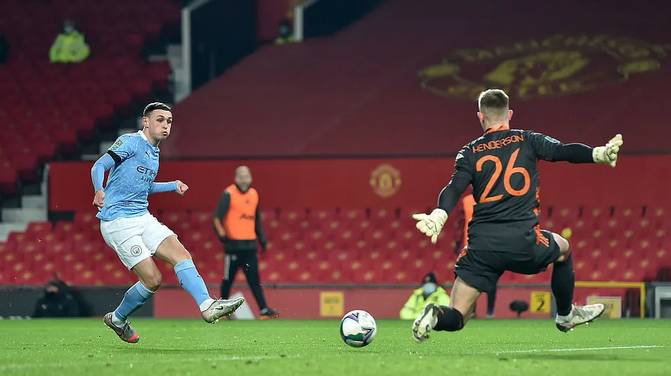Hạ Man Utd, Man City tiến vào chung kết Cúp Liên đoàn Anh - Ảnh 1. Hạ Man Utd, Man City tiến vào chung kết Cúp Liên đoàn Anh - Ảnh 1.