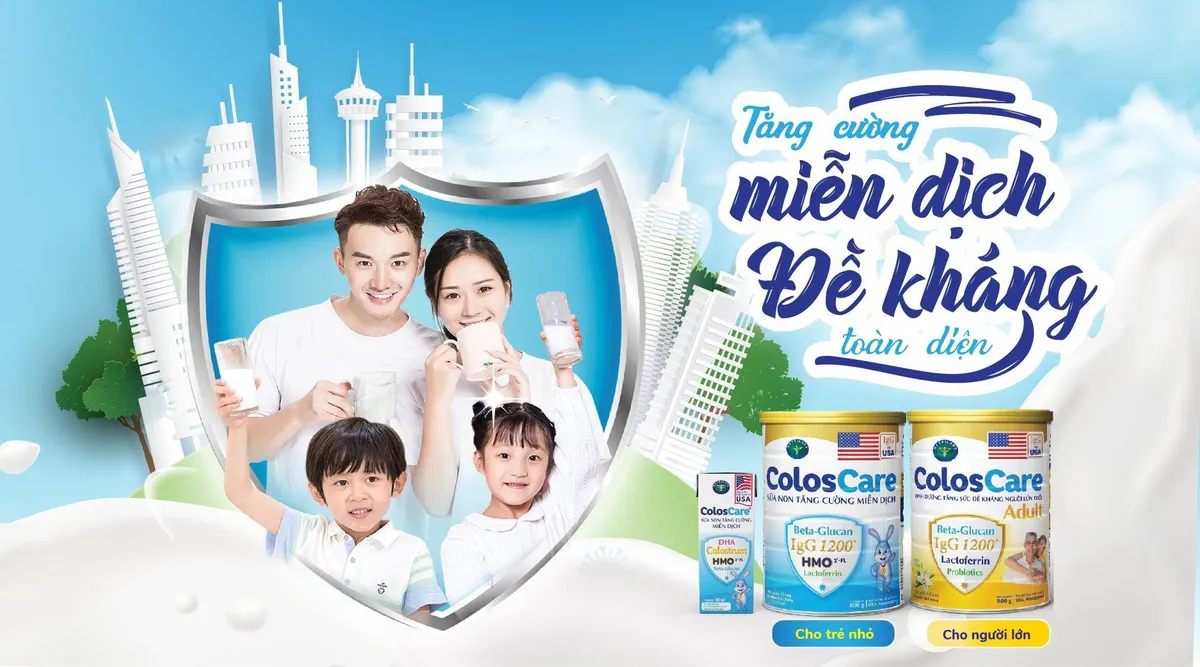 Chủ động tăng cường miễn dịch cho cả gia đình với ColosCare - Ảnh 3. Chủ động tăng cường miễn dịch cho cả gia đình với ColosCare - Ảnh 3.